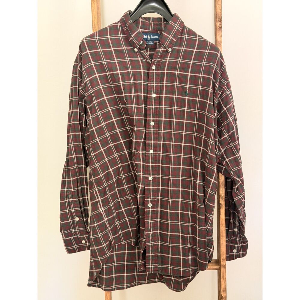 Polo Ralph Lauren Plaid Button Down Flannel
